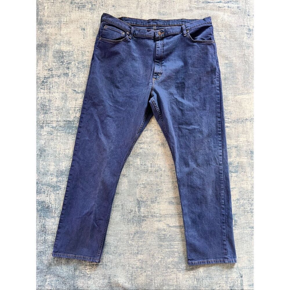 Wrangler Blue Relaxed Fit Straight Leg 9WRLAVS Jeans 42 x 32